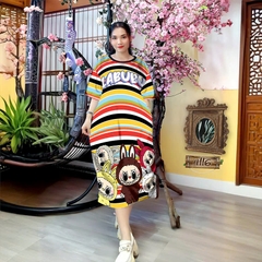 ĐẦM SUÔNG NỮ XL - DD4116