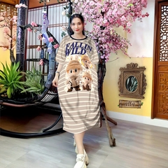 ĐẦM SUÔNG NỮ XL -DD4114