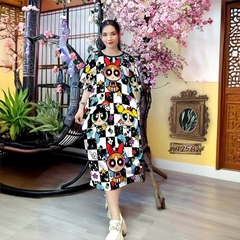 Đầm Suông Nữ Big Size XL - DD4258