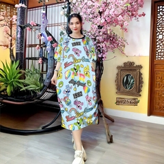 Đầm Suông Nữ Big Size XL - DD4256