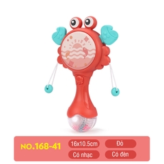 Xúc xắc con cua phát nhạc có đèn