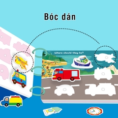 Học liệu bóc dán Montessori 17 chủ đề cao cấp