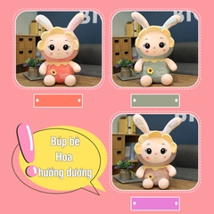 Búp bê hoa hướng dương 25cm Hồng