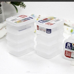 Bộ 4 hộp đựng thức ăn dặm Nakaya