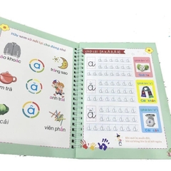 Bộ 3 cuốn sách kèm bút tập viết thần kỳ cho bé