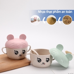 Bát thìa lúa mạch Mickey