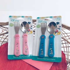 Set thìa dĩa inox Disney