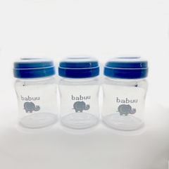 Bộ 3 bình trữ sữa Babuu