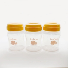 Bộ 3 bình trữ sữa Babuu