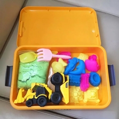 Đồ chơi vali cát động lực cho bé đầy đủ phụ kiện