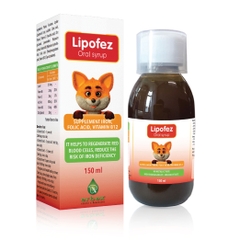 LIPOFEZ SIRO-Siro bổ sung sắt, Vitamin và khoáng chất cho bé