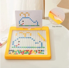Bảng vẽ xếp hình hạt đậu năm châm từ tính