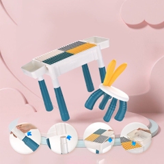 Bộ bàn ghế Lego đa năng cỡ nhỏ kèm 70 chi tiết