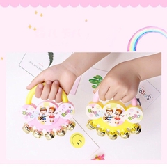 Đồ chơi xúc xắc lục lạc tay cầm có chuông