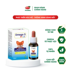 Omega 3 drops - Vitamin hỗ trợ tốt cho mắt và trí não của bé