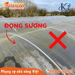 Màng lợp nhà kính 7 lớp K1 khổ 3.2 mét