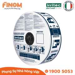 Dây nhỏ giọt P1 Irritec 12mm khoảng cách lỗ 20 cm cuộn 1500 mét