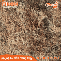 Giá thể xơ dừa xử lý Canxi 70/30