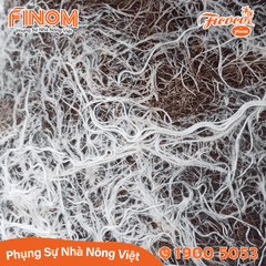 Giá thể xơ dừa xử lý Canxi 70/30