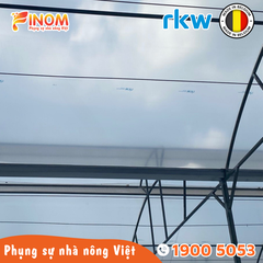 Màng lợp nhà kính châu Âu Hyplast 150 micron khổ 3.7 mét