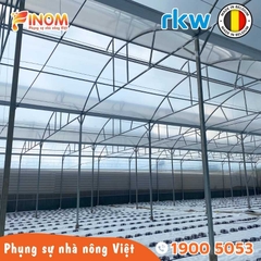 Màng lợp nhà kính châu Âu Hyplast 150 micron khổ 4.7 mét