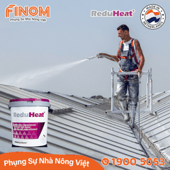 Sơn chống nóng nhà màng không rửa trôi Reduheat