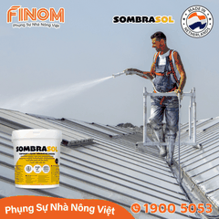 Sơn chống nóng nhà màng Sombrasol