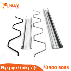 Bộ nẹp ziczac nhà kính (Nẹp C)