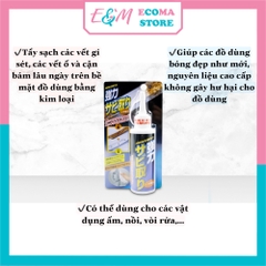 CHAI DUNG DỊCH CHẤT TẨY RỬA RỈ SÉT ĐỒ DÙNG KIM LOẠI SIÊU MẠNH 140G NHẬT BẢN ECOMA