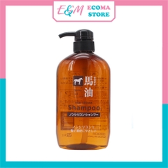 BỘ DẦU GỘI XẢ MỠ NGỰA NGĂN RỤNG TÓC PHỤC HỒI DƯỠNG TÓC NHẬT BẢN 600ML