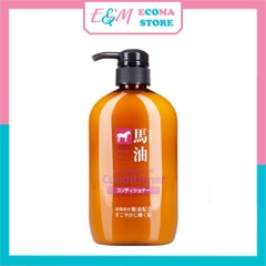 BỘ DẦU GỘI XẢ MỠ NGỰA NGĂN RỤNG TÓC PHỤC HỒI DƯỠNG TÓC NHẬT BẢN 600ML