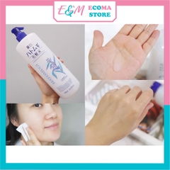 NƯỚC HOA HỒNG TONER DƯỠNG ẨM TRẮNG DA SE KHÍT LỖ CHÂN LÔNG HATOMUGI Ý DĨ 500ML NHẬT BẢN - ECOMA