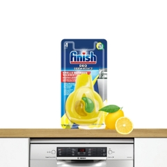 Kẹp Tinh Dầu Treo Khử Mùi Không Khí Finish (EU) – (Hương Chanh - 60 Lần Dùng)