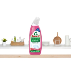 Chai Dung Dịch Tẩy Bồn Cầu Frosch 750ml (Hương Mâm Xôi/ Chanh)