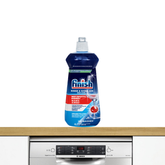Chai 500ml Nước Làm Bóng Chén Finish (Không Hương) – Hỗ Trợ Sấy Khô & Ngăn Đọng Nước