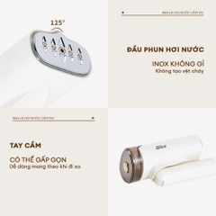 Bàn là hơi nước cầm tay Gilux GLL50 – Giải pháp ủi phẳng tiện lợi, Gọn nhẹ cho mọi chuyến đi