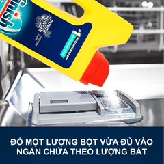 Hộp bột rửa chén Finish Classic 2,5Kg (Hương Chanh) cho máy rửa chén từ 7 đến 15 bộ