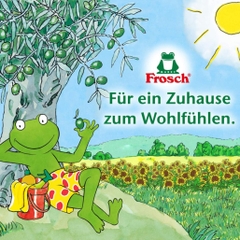Túi Nước Giặt Quần Áo Hữu Cơ Frosch 1.8L (Hương Lô Hội)