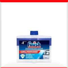 Chai 250ml Dung Dịch Vệ Sinh Sạch Sâu Cặn Bẩn Máy Rửa Chén Finish Hương Soda (EU) – (Khuyên Dùng 3 Tháng 1 Lần)