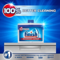 Chai 250ml Dung Dịch Vệ Sinh Sạch Sâu Cặn Bẩn Máy Rửa Chén Finish Hương Soda (EU) – (Khuyên Dùng 3 Tháng 1 Lần)