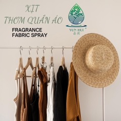 Chai 50ml Xả Vải Khô, Xịt Thơm Quần Áo hương nước hoa Whisper Coffee Scent YUN HUI - Với 3 Nốt Hương Thơm Đặc Sắc 50ML
