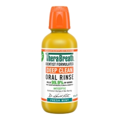 [Hương Rainforest Mint – Bạc Hà Rừng Nhiệt Đới] Nước súc miệng TheraBreath cho người lớn – Hết hôi miệng, mát miệng, hơi thở thơm lâu