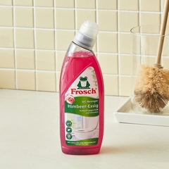 Chai Dung Dịch Tẩy Bồn Cầu Frosch 750ml (Hương Mâm Xôi/ Chanh)