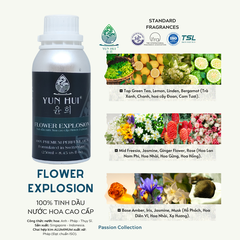 Tinh Dầu Thiên Nhiên Nước Hoa Thơm Phòng Cao Cấp Nhập Khẩu Flower Explosion YUN HUI - Với 3 Nốt Hương Sang Trọng Đặc Sắc - 15ml/50ml/100ml