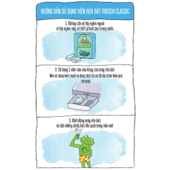 Hộp viên rửa chén hữu cơ Frosch All in 1 hương chanh 50 viên – Sạch bóng an toàn, thân thiện với môi trường