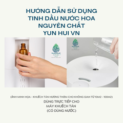 Tinh Dầu Thiên Nhiên Nước Hoa Thơm Phòng Cao Cấp Nhập Khẩu Mystery Flower YUN HUI - Với 3 Nốt Hương Sang Trọng Đặc Sắc - 15ml/50ml/100ml