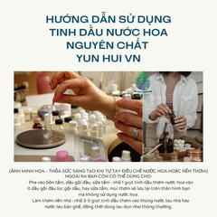 Tinh Dầu Thiên Nhiên Nước Hoa Thơm Phòng Cao Cấp Nhập Khẩu Marvelous YUN HUI - Với 3 Nốt Hương Sang Trọng Đặc Sắc - 15ml/50ml/100ml
