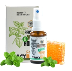 Keo Ong Xanh Tracybee Propolis Mint & Honey (Vị Bạc Hà 30ml) – Giảm Đau Họng, Ho, Viêm Họng Hiệu Quả