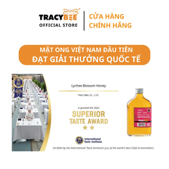 Mật Ong Hoa Lệ Chi (Hoa Vải) Tracybee 350gr – Nguyên Chất 100%, Thơm Dịu Tự Nhiên