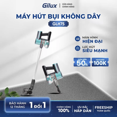 Máy hút bụi đa năng không dây Gilux GLH 75 – Gọn nhẹ, mạnh mẽ, sạch tinh tươm